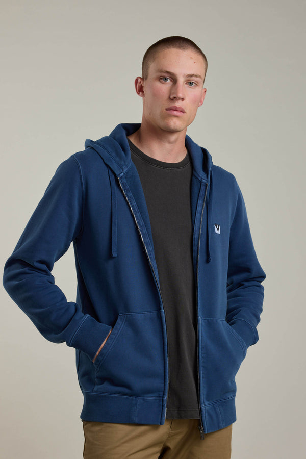 Barkers Newton GD Zip Hoody in vintage navy, additional view