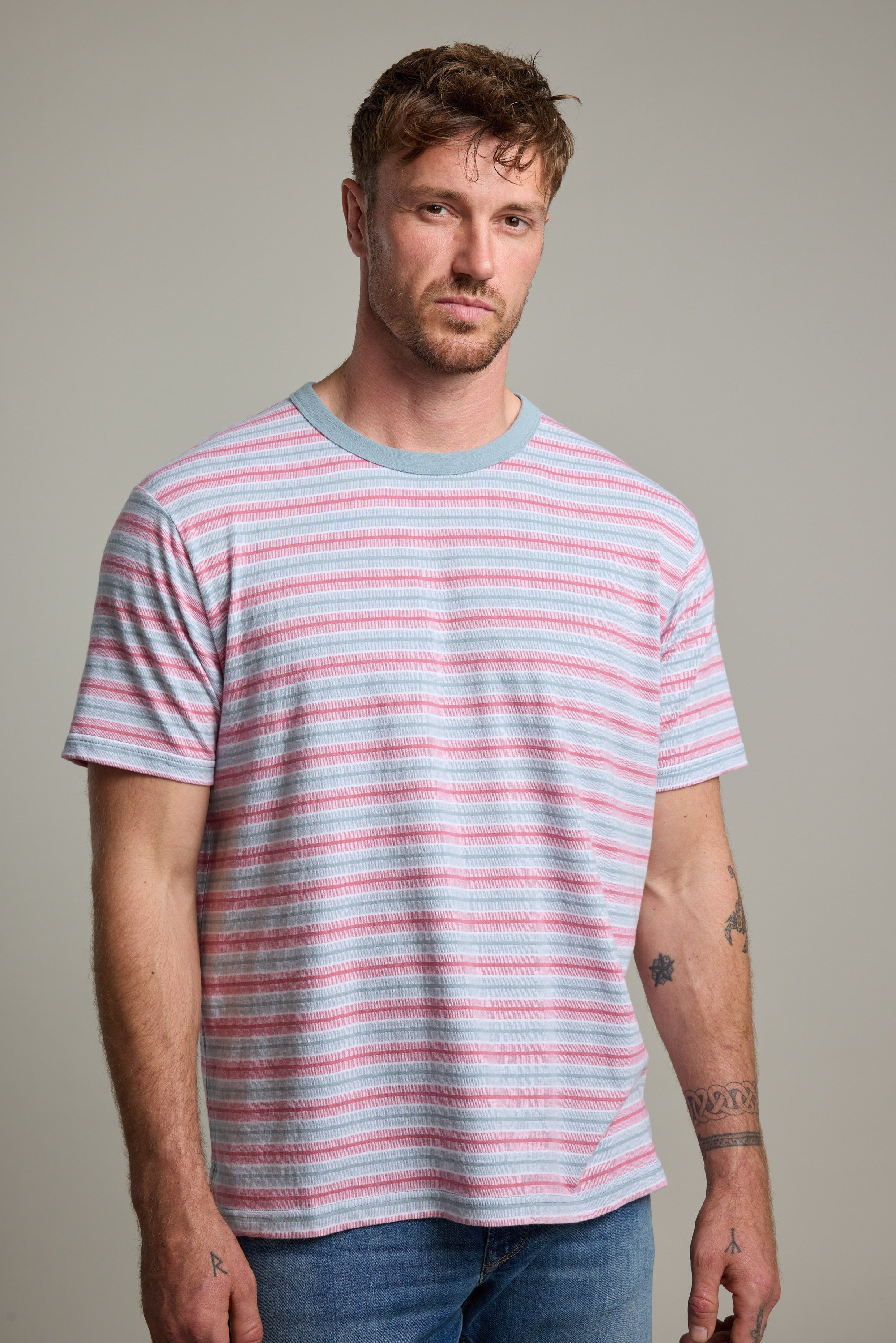 Barkers Heanes Stripe Tee, regular fit, additional view