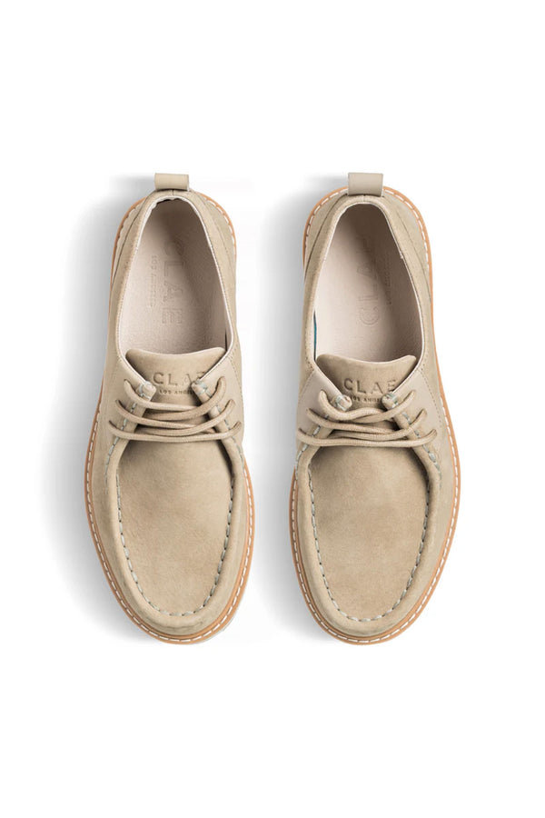CLAE Morrison in camel, alternate view