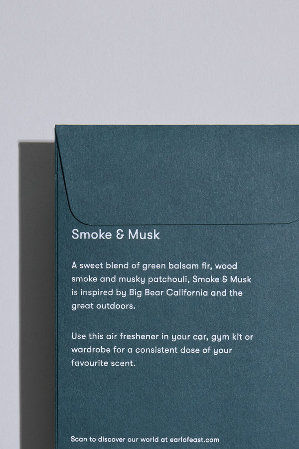 Earl of East EoE Smoke And Musk Air Freshener in green, additional view