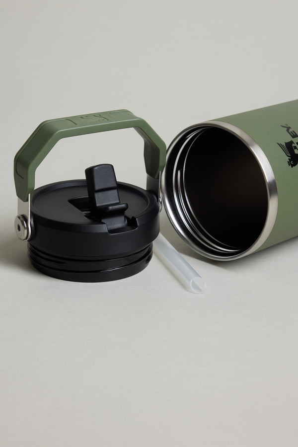 Stanley The IceFlow Flip Straw Tumbler 30 OZ in green, additional view