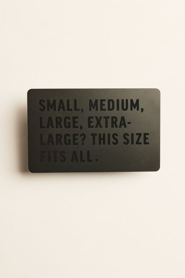 Printed Gift Card