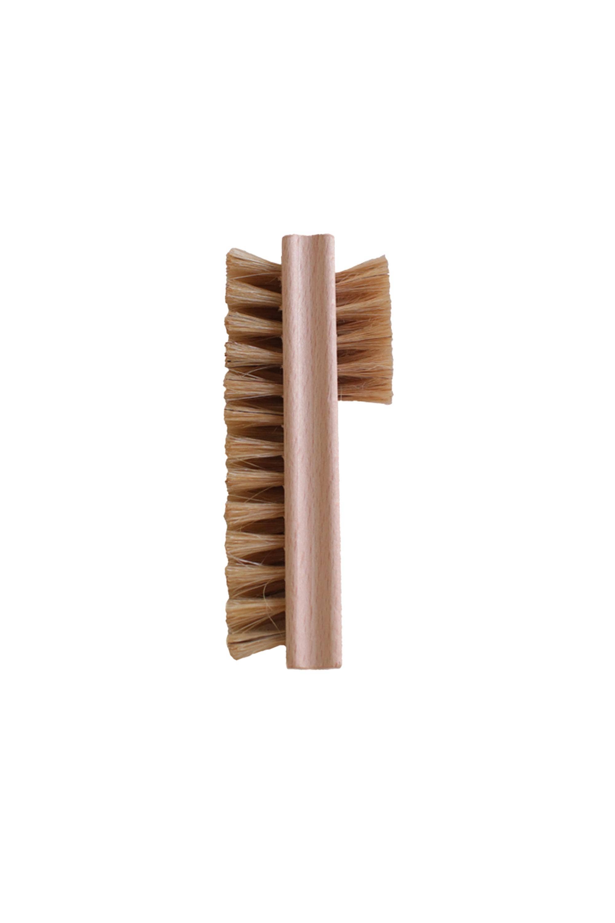 Shop Tedd s Combi Shoe Brush NATURAL Barkers NZ