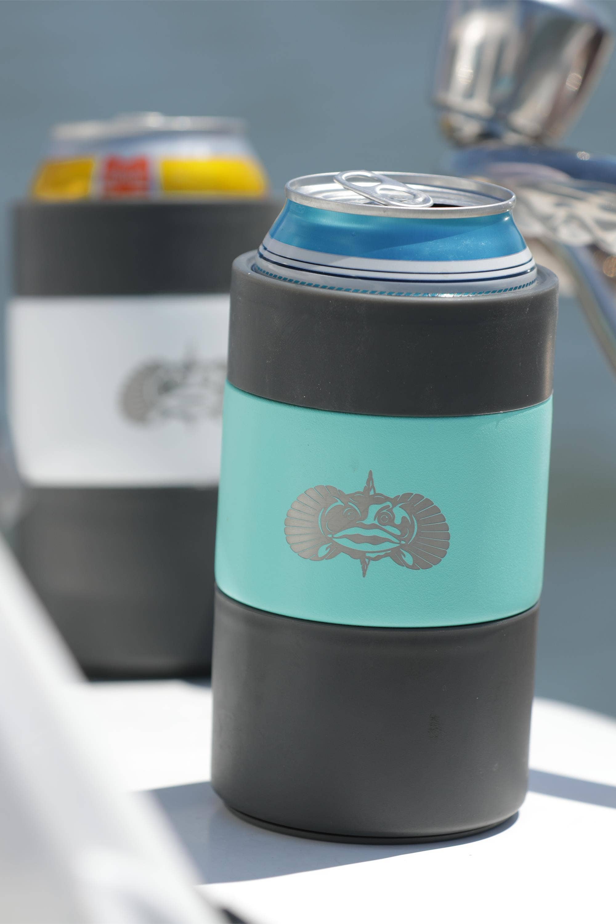 Drink can cooler top
