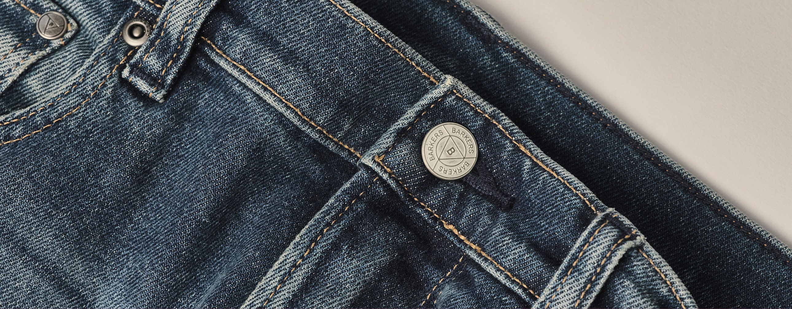 Barkers men's denim jeans are made in the most sustainable denim factory in the world. 