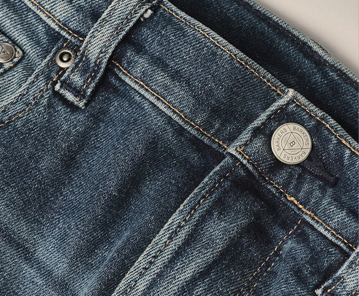 Men's denim jeans collection at Barkers made in the most sustainable denim factory in the world. 