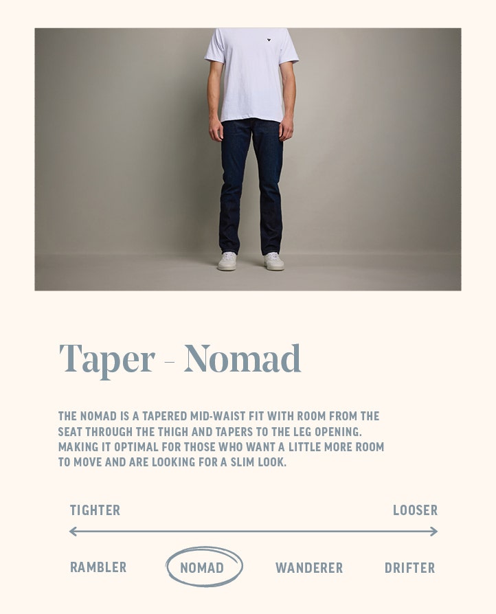 Barkers men's tapered fit jeans available now. 