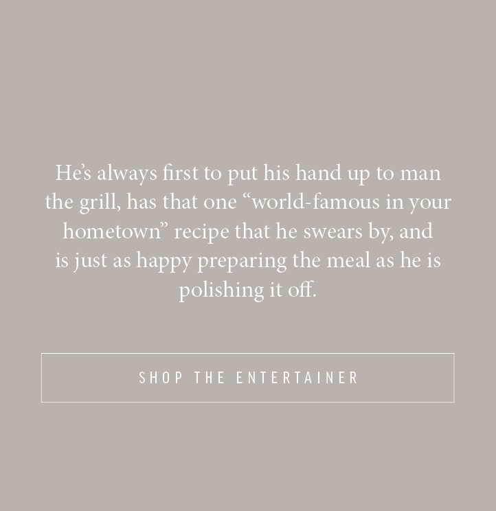 Men's entertaining gifts at Barkers. 