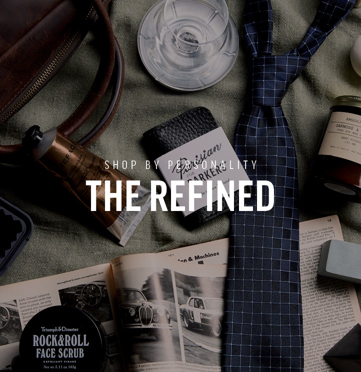 Gifts for refined gentlemen at Barkers. 