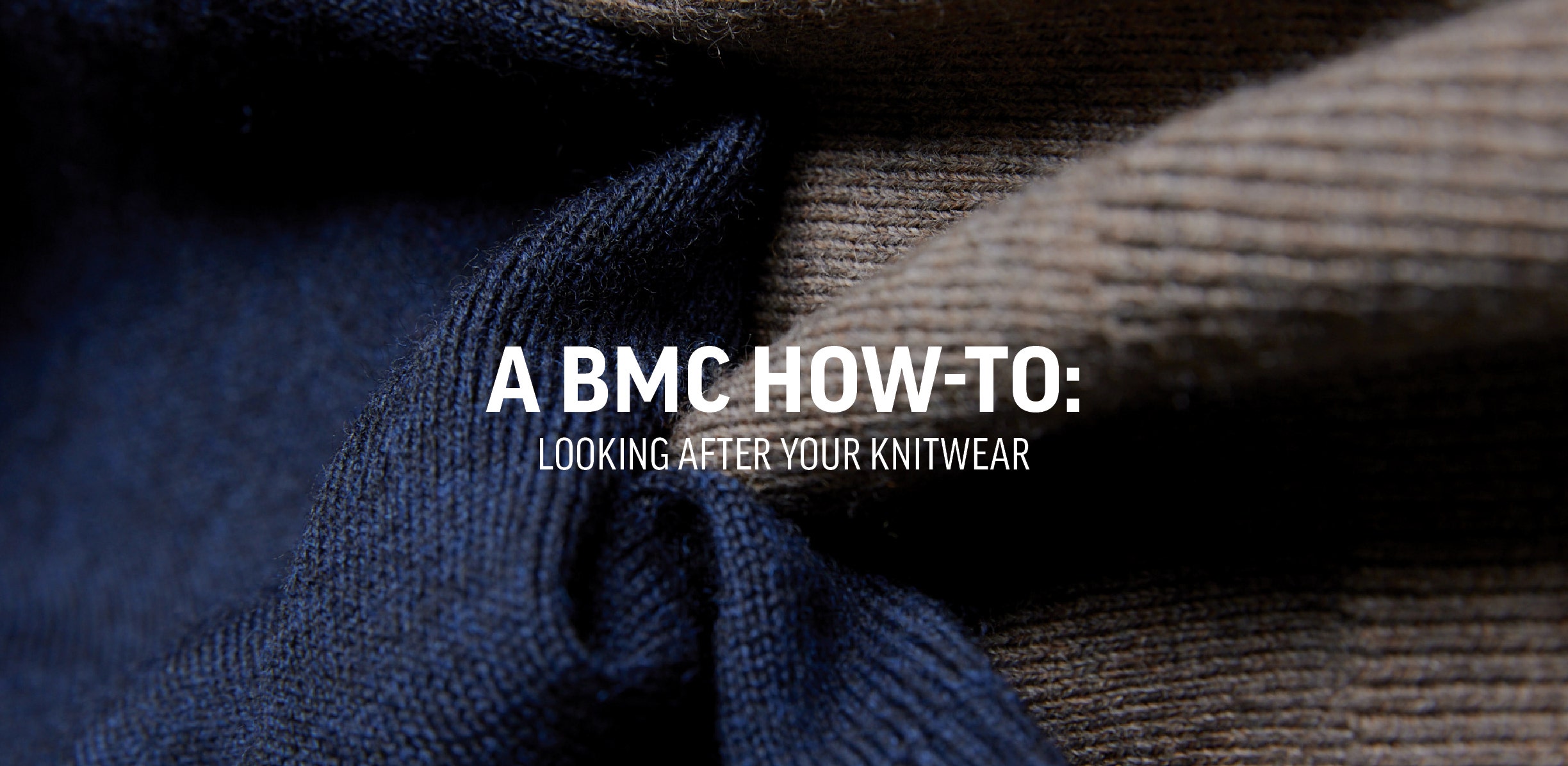 Barkers Knitwear Care Guide. 