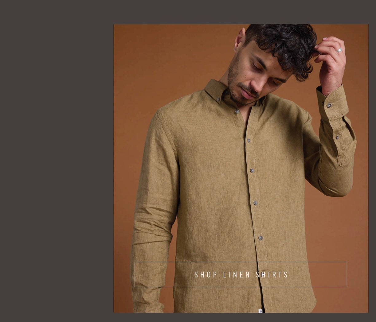 Shop premium men's linen shirts at Barkers. 