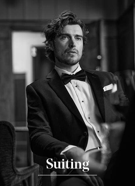 Wedding suits for grooms and groomsmen at Barkers