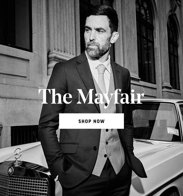 Best selling wedding suit for grooms and groomsmen at Barkers.