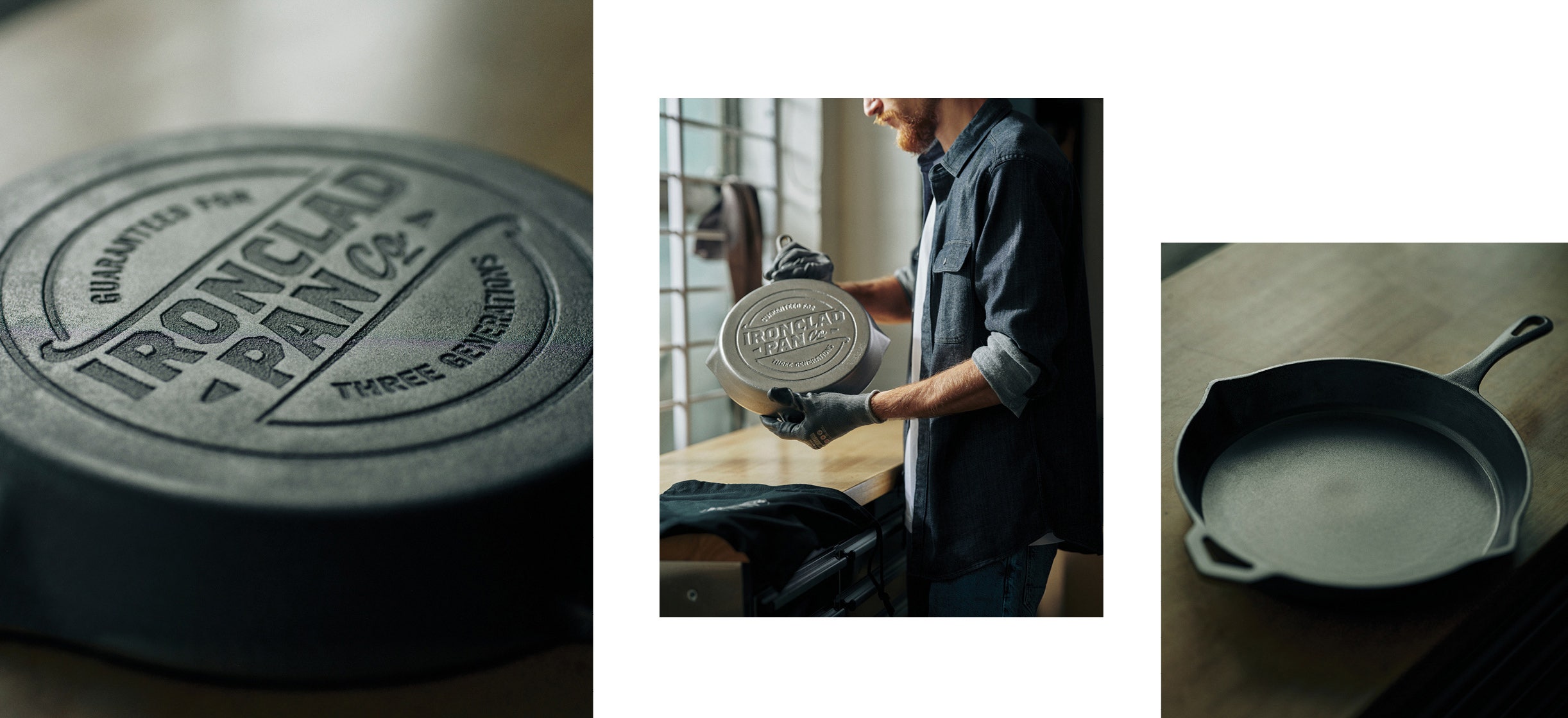 Shop the range of hand poured Ironcald kitchenware at Barkers. 