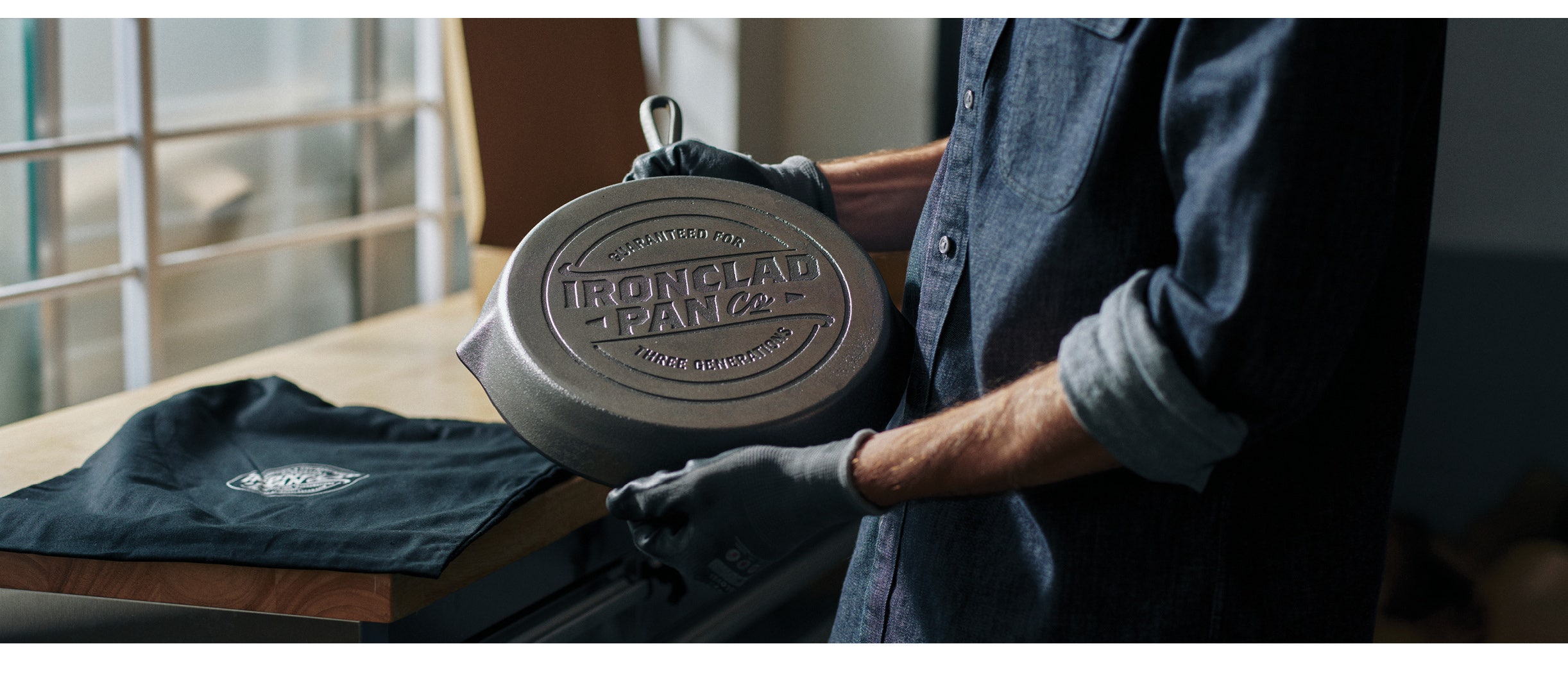 Shop the range of hand poured Ironcald kitchenware at Barkers. 