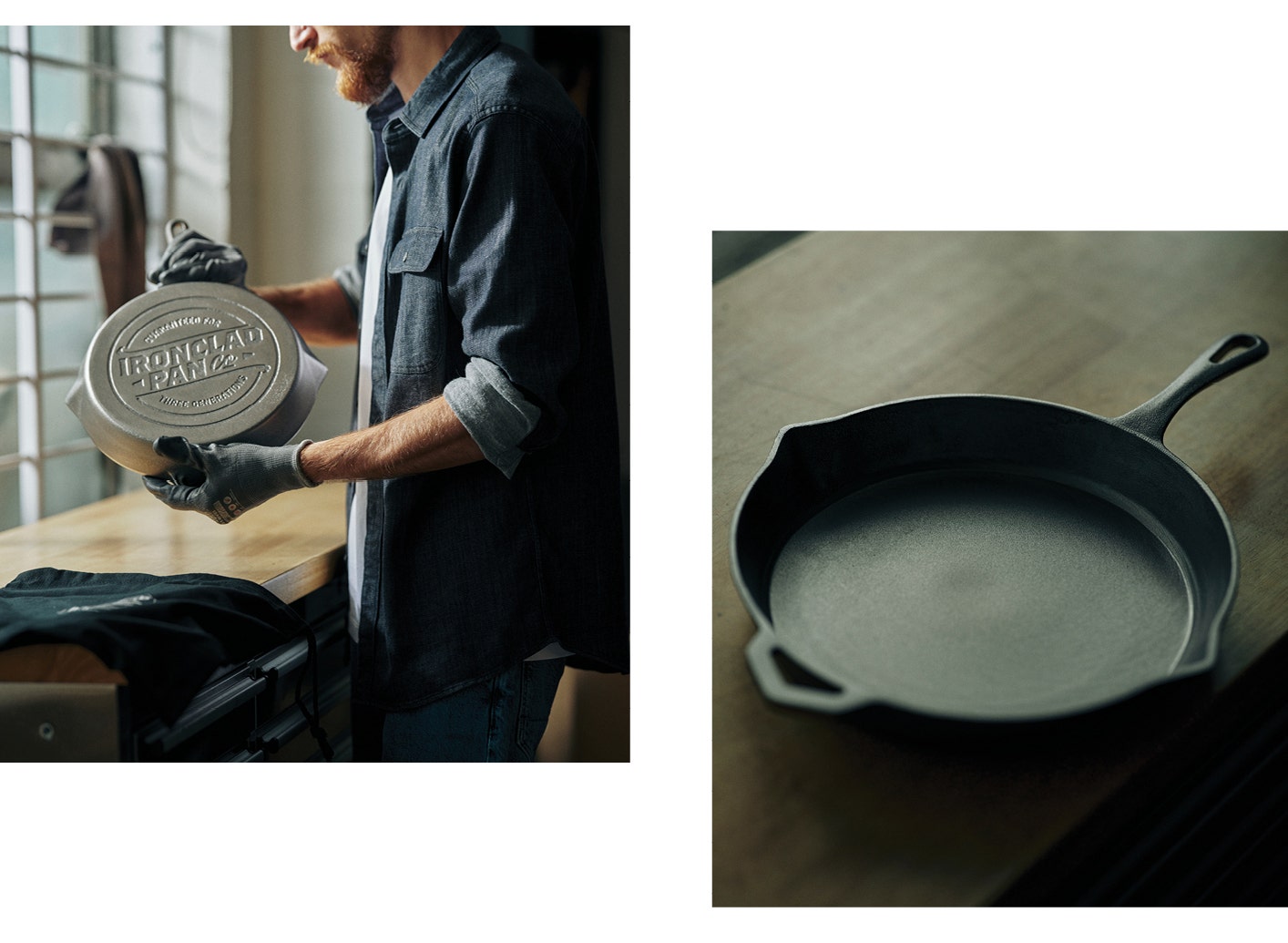 Shop the range of hand poured Ironcald kitchenware at Barkers. 