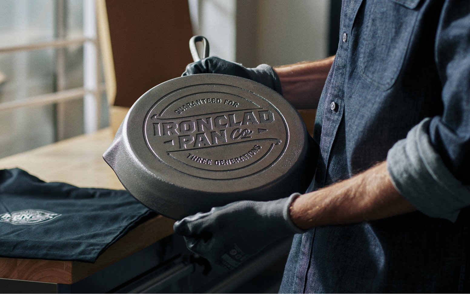 Shop the range of hand poured Ironcald kitchenware at Barkers. 