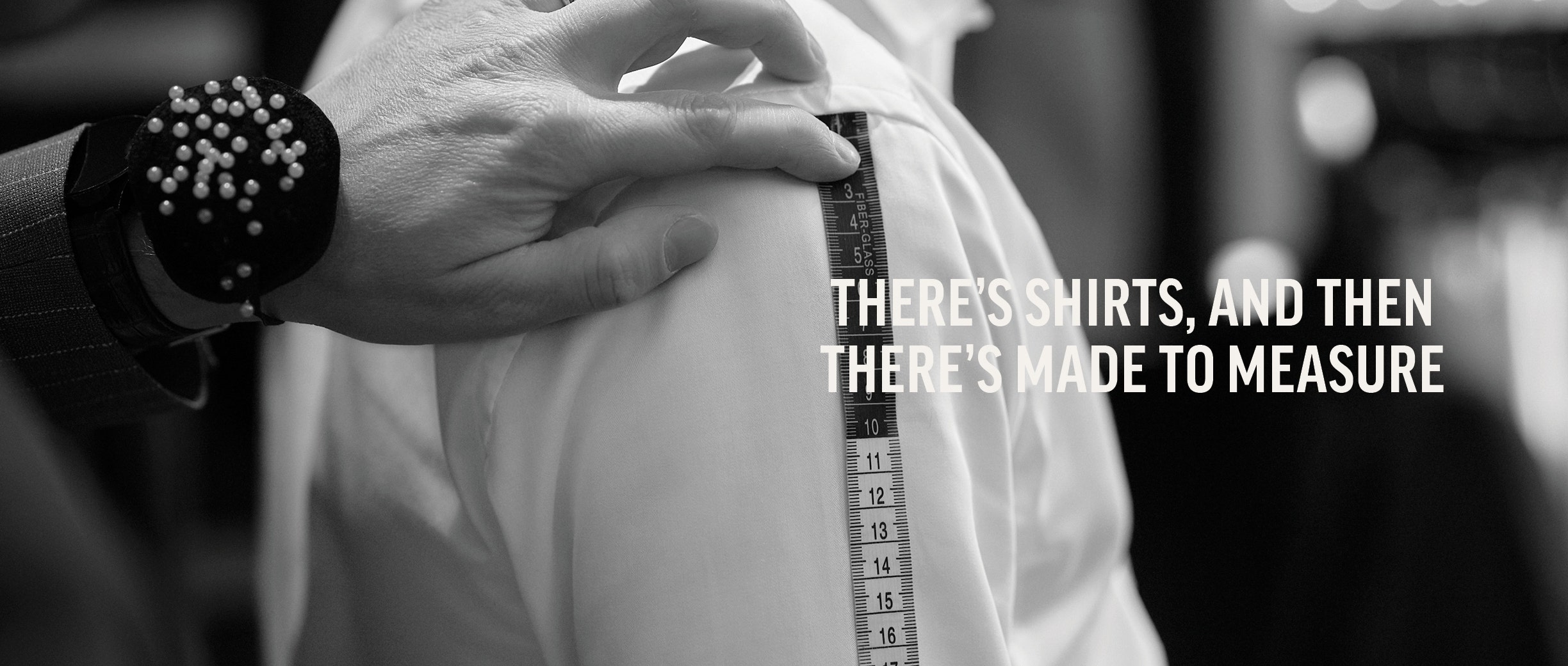 Explore Made to Measure shirting at Barkers. 