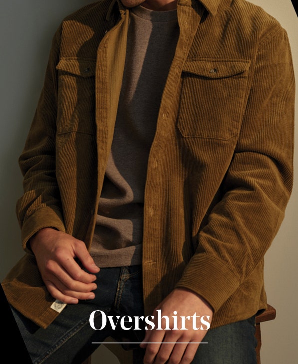 Explore the range of men's casual over shirts at Barkers. 