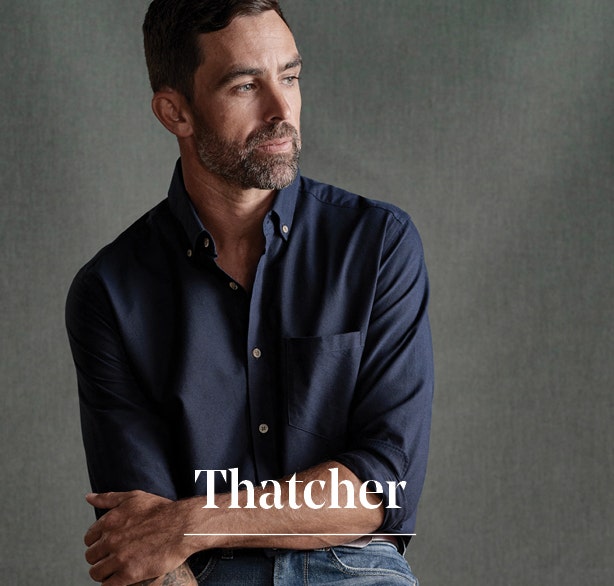 Explore the best selling range of men's thatcher oxford shirts at Barkers. 