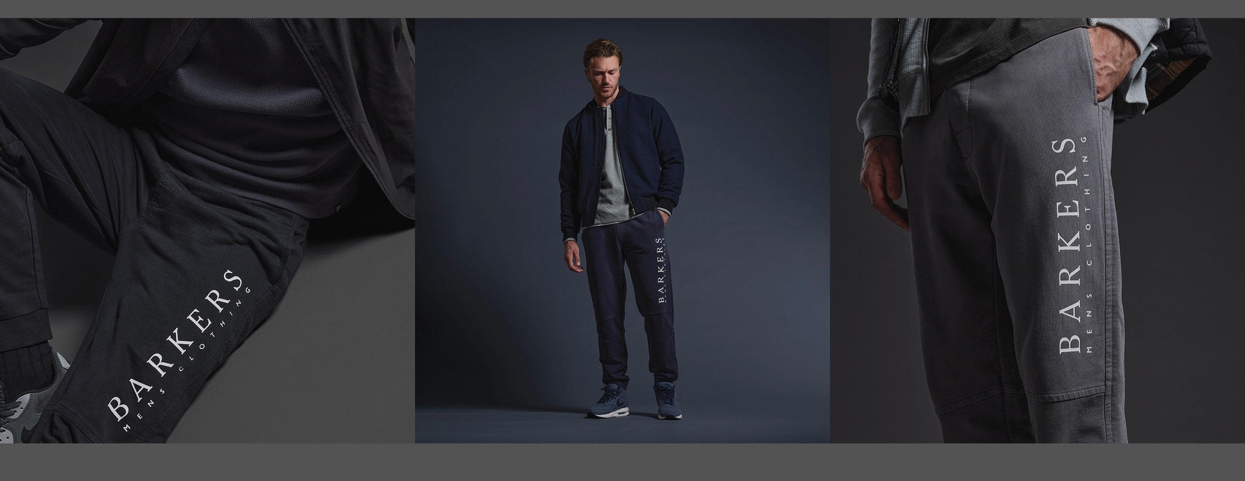 Best selling men's track pants at Barkers 2024. 