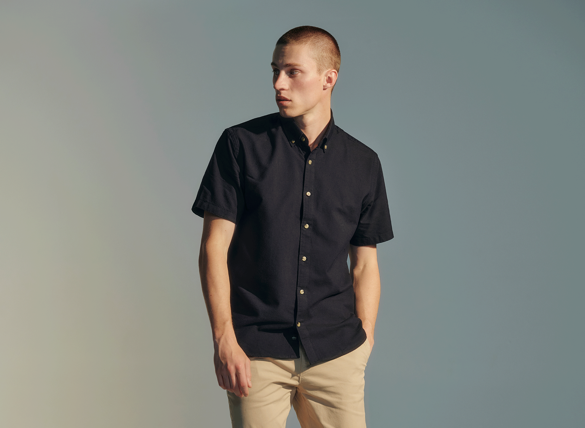 Explore the range of men's short sleeve shirts at Barkers. 