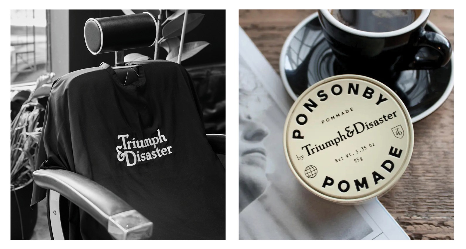 Shop Triumph & Disaster, men's grooming products made in New Zealand at Barkers. 